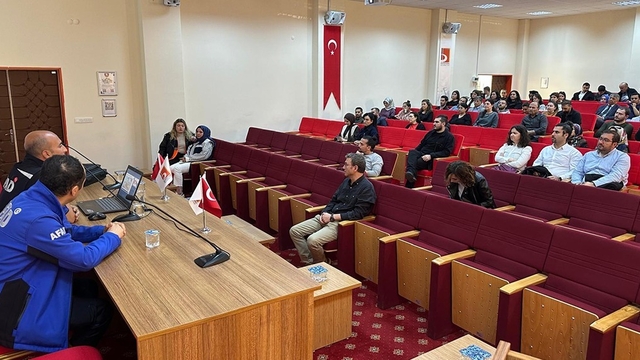 BŞEÜ'den "Afet ve Yangın Farkındalık Eğitimi" düzenlendi