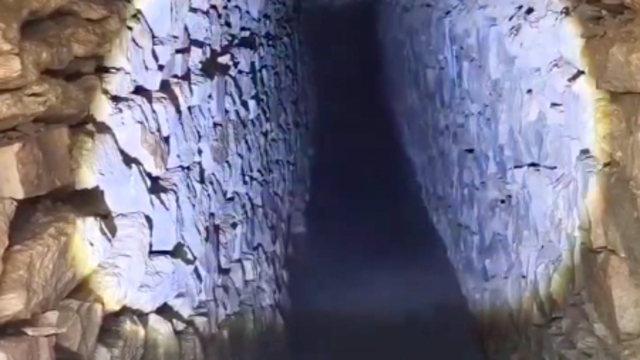 Karabük'te okul inşaatının temel kazısında tarihi içme suyu kanalı bulundu