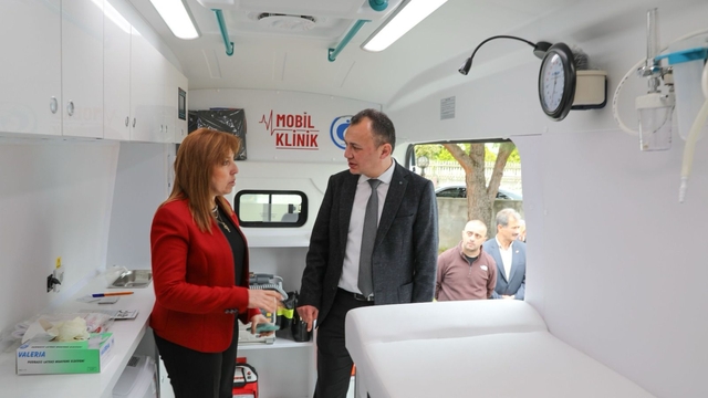 Samsun'da "mobil klinik" hizmete başladı