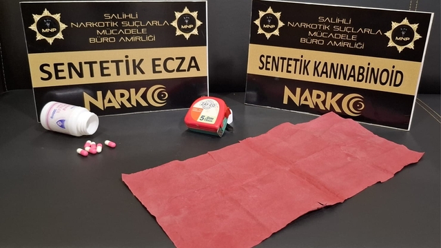 Salihli'de uyuşturucuyla yakalanan şüpheli tutuklandı