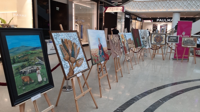 Çorum'da "Arkeoloji ve Sanat" sergisi açıldı