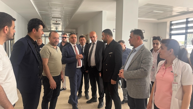 Mardin İl Sağlık Müdürü Yavuz, Nusaybin Ağız ve Diş Sağlığı Merkezini ziyaret etti