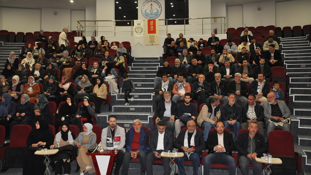 Kütahya'da "Gazze'de bir şahitlik öyküsü" söyleşisi düzenlendi