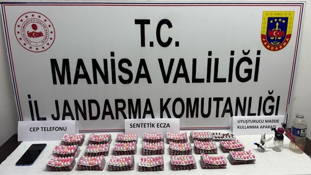 Soma'da uyuşturucu operasyonunda 1 şüpheli yakalandı