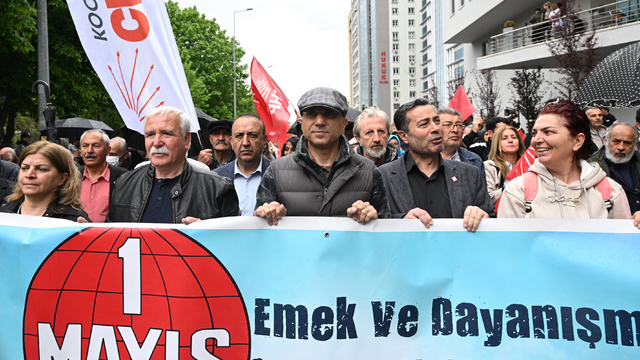 Kayseri'de 1 Mayıs Emek ve Dayanışma Günü kutlandı