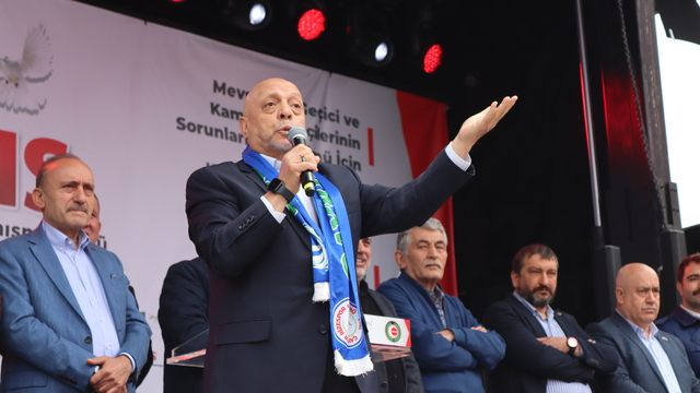 Rize'de 1 Mayıs coşkuyla kutlandı