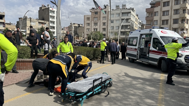 Kilis'te motosikletin devrildiği kazada 1 kişi yaralandı