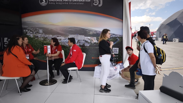 Ondokuz Mayıs Üniversitesi, TEKNOFEST KKTC'de projeleriyle yerini aldı