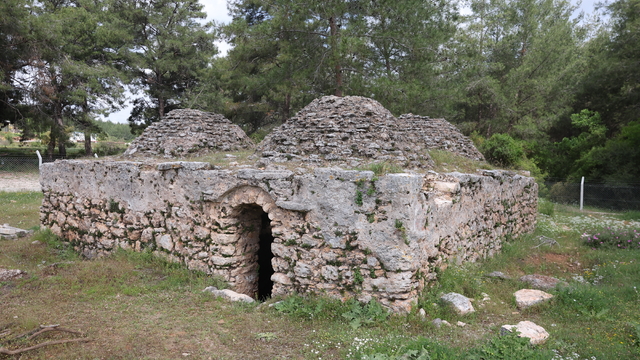 Antalya'da dört kubbeli tarihi su sarnıcı restore edilecek