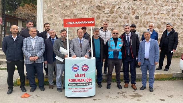 Sinop'ta, "Aileyi korumak için ekrandaki çürümeye son ver" kampanyası başlatıldı
