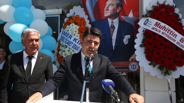 Ulaştırma ve Altyapı Bakan Yardımcısı Boyraz, Antalya'da açılışa katıldı: