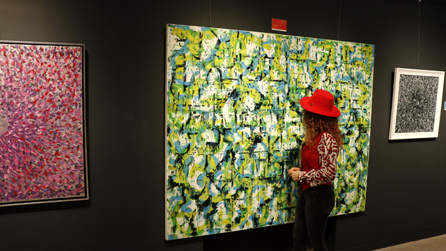 "Bir Zaman Fraktalı" sergisi Kocaeli'de açıldı