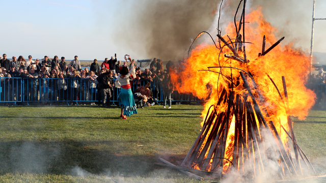 Tekirdağ'da "2. Süleymanpaşa Kakava Hıdrellez Şenliği" düzenlendi