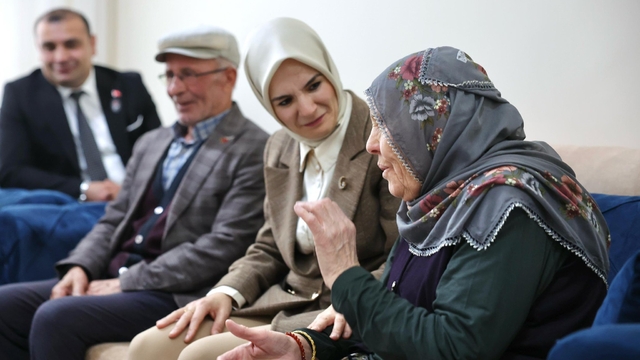 Aile ve Sosyal Hizmetler Bakanı Göktaş, Yozgat'ta şehit ailesini ziyaret etti