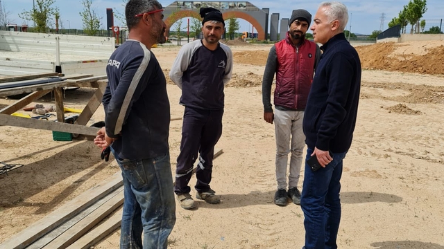 Kırklareli Valisi Turan, OSB'de incelemede bulundu