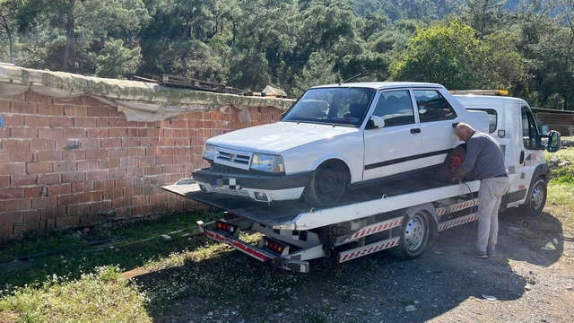 Antalya'da drift atan sürücüye 88 bin 89 lira ceza kesildi