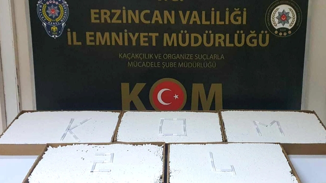 Erzincan'da kaçakçılık operasyonunda 1 şüpheli yakalandı