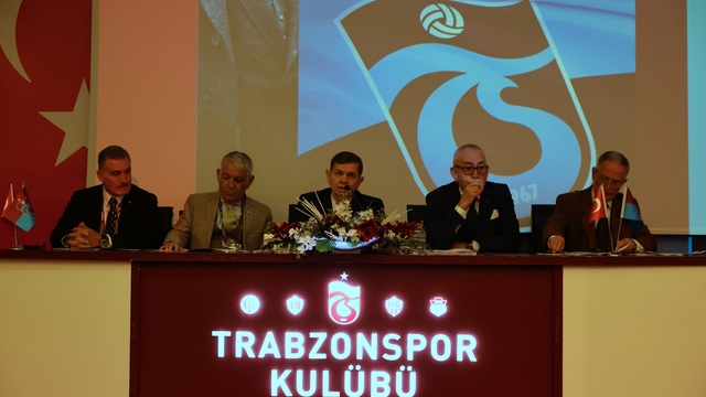 Trabzonspor Kulübü Olağan Divan Genel Kurulu Toplantısı yapıldı