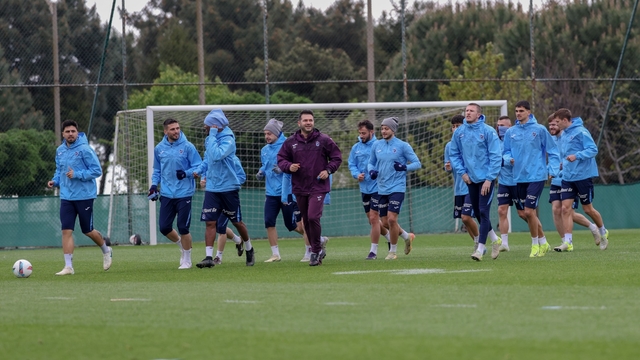 Trabzonspor'da Kasımpaşa maçı hazırlıkları sürüyor