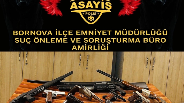 İzmir'de yasa dışı silah ticaretine 1 tutuklama