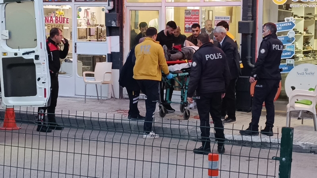 Çorum'da çıkan kavgada 1 kişi silahla yaralandı