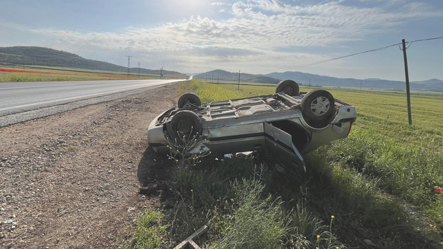 Gaziantep'te otomobil şarampole devrildi: 4 yaralı