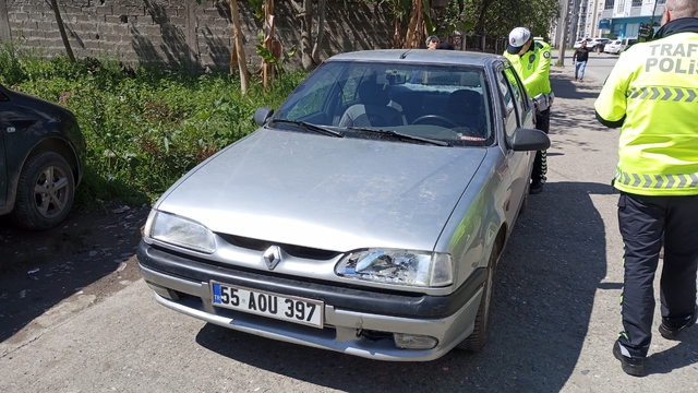 Samsun'da otomobilin çarptığı bisikletli çocuk yaralandı