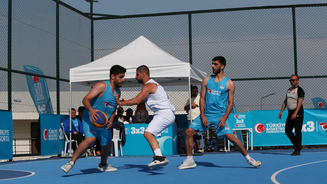 Türkiye Sigorta 3x3 Basketbol Turnuvaları'nın Hatay etabı tamamlandı