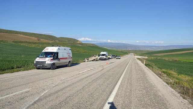 Çorum'da kaza: 4 yaralı
