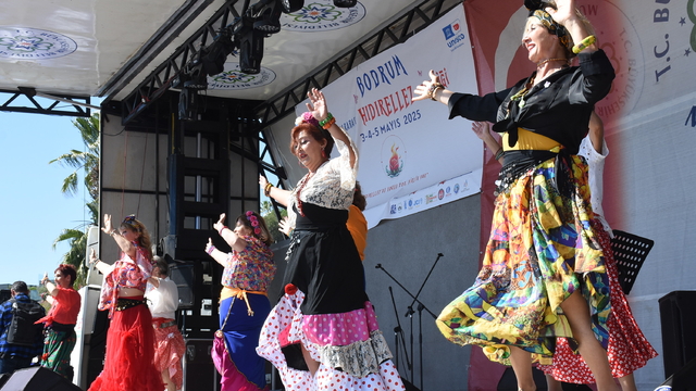 Bodrum'da Uluslararası Hıdırellez Şenliği düzenlendi