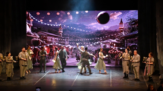 Bilecik'te "1. Anadolu Opera ve Bale Festivali" kapsamında dans gösterisi yapıldı