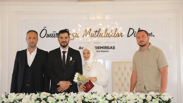 Ankara'da nikah dairesinde 05.05.2025 yoğunluğu