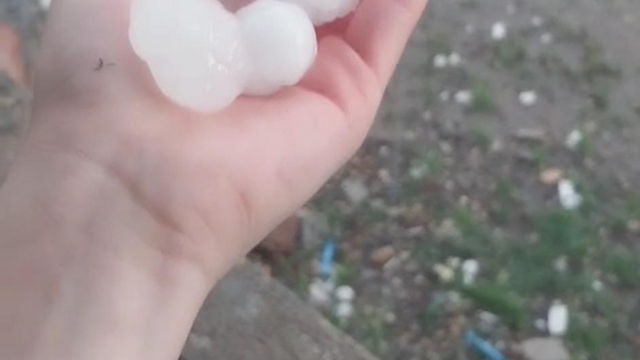 Adana'da dolu yağışı; tarım arazileri zarar gördü