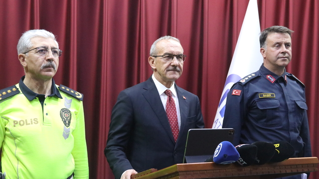 Malatya Valisi Yavuz, asayiş verileriyle ilgili bilgi verdi