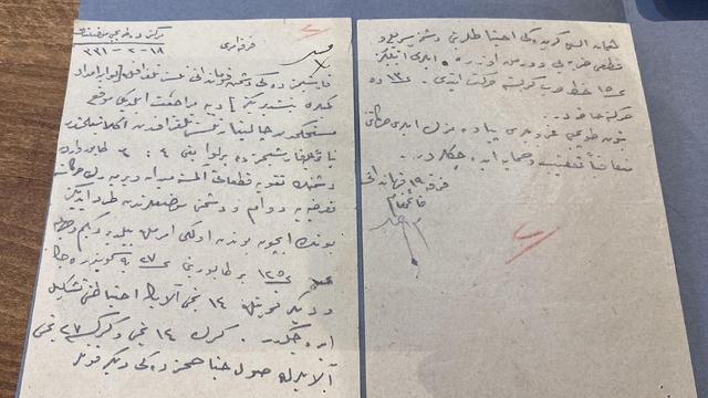 Çanakkale Savaşları'nda düşmanın telgraf yazışmaları ele geçirilmiş