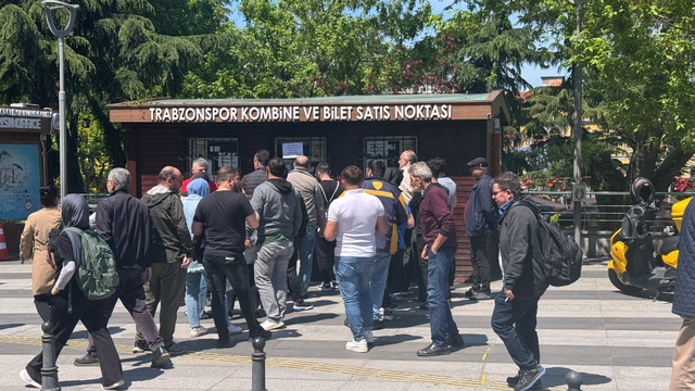 Trabzonspor-Galatasaray maçının biletleri satışa sunuldu