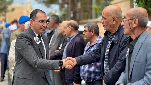 Mardin'de vefat eden Kıbrıs gazisi son yolculuğuna uğurlandı