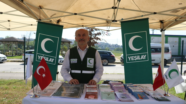 Yeşilay, "SUBÜ Kariyer Zirvesi 2025"te stant açtı