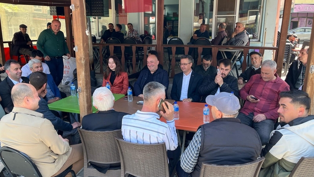 AK Parti Çanakkale Milletvekili Gider esnaf ziyaretinde bulundu