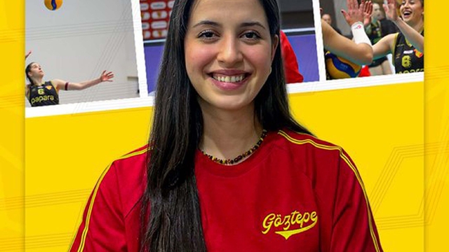 Göztepe filesinde Sude tamam