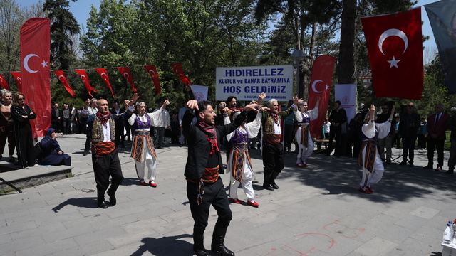 Kayseri'de Hıdırellez Şenliği düzenlendi