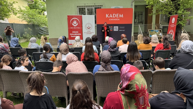Karabük'te "Kadınlar ve Çocuklar Birlikte Öğreniyor" projesinin tanıtımı yapıldı