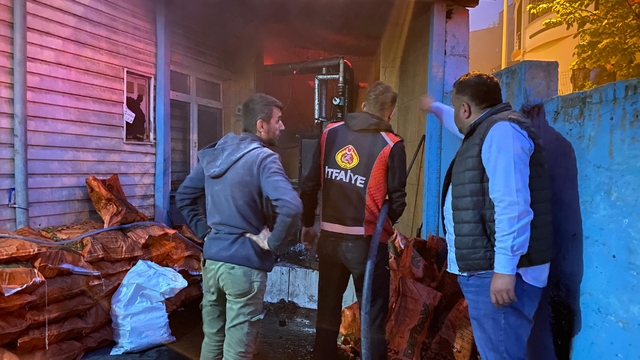 Sinop'ta çıkan baca yangını söndürüldü