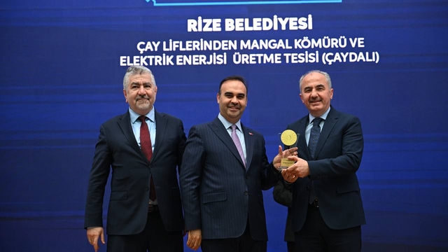 Çay çöpünden enerji üretimine ödül