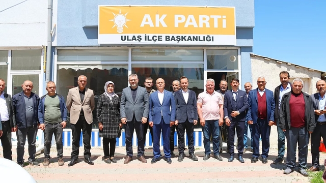AK Parti Sivas İl Başkanı Tanrıverdi'den Ulaş ilçesine ziyaret