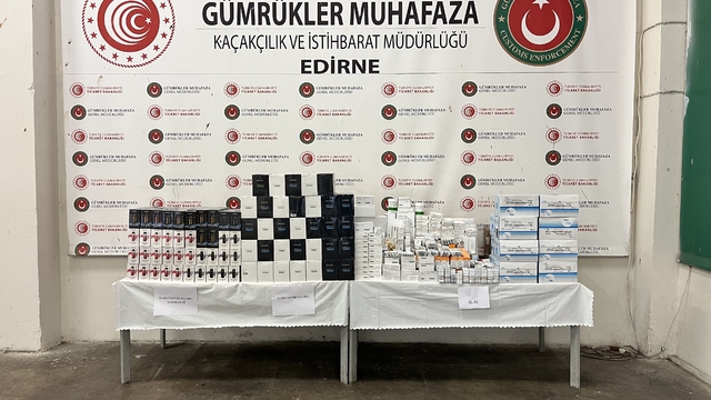 Kapıkule'de kaçak ürünler taşıyan tırın sürücüsü gözaltına alındı
