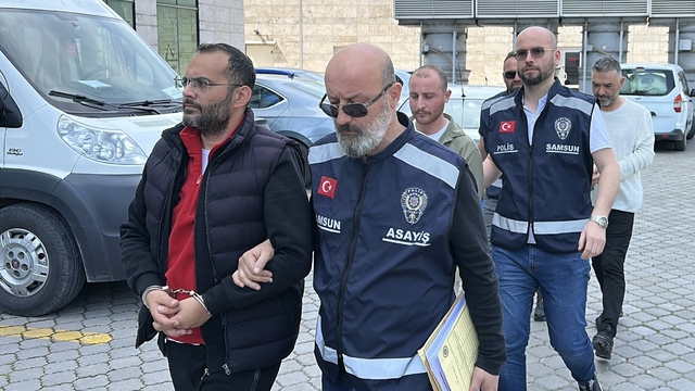 Samsun'da hırsızlık operasyonunda yakalanan 3 zanlı adliyede