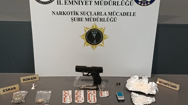 Samsun'da uyuşturucu operasyonunda 6 zanlı yakalandı