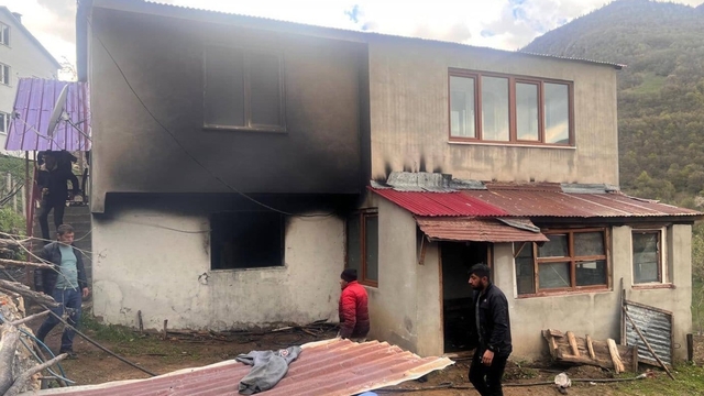 Giresun'da evde çıkan yangında 1 kişi hayatını kaybetti