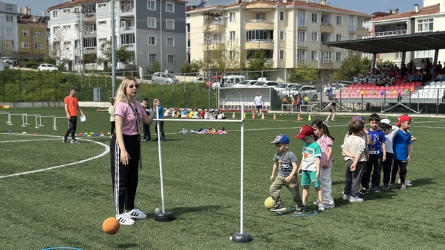Gerze'de çocuk oyunları etkinliği düzenlendi